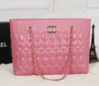 2013 Chanel Shoulder Bag Sheepskin Leather A2241 Cherry pink A2241