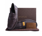 2013 Gucci Classic shoes 256767 in coffee 256767