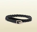 2013 Gucci braided belt with spur buckle 295334 BGH0G 1000