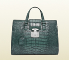 2013 Gucci lady lock crocodile tote 331821 LAW0F 4416