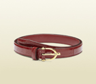 2013 Gucci microguccissima skinny belt with spur buckle 309900 AV12G 6227