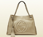 2013 Gucci soho metallic leather shoulder bag 308982 AH90G 9504