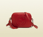 2013 Gucci soho red leather disco bag 308364 A7M0G 6523