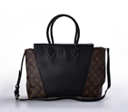 2013 Louis Vuitton Monogram Canvas Tote W PM M40941 black M40941