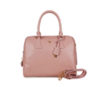 2013 PRADA Saffiano Leather Two Handle Bag 1844 in Light pink 1844