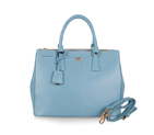 2013 Prada Classic Saffiano Tote Bag 1786 in Light blue 1786