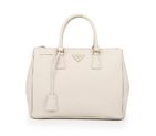 2013 Prada Classic Saffiano Tote Bag 1786 in off white 1786