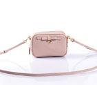 2013 Prada Saffiano Bow Small Shoulder Bag 1N1674 in Light Pink 1N1674