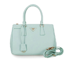 2013 Prada Saffiano Leather Tote Bag 1801 in Light green 1801