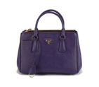 2013 Prada Saffiano Leather Tote Bag 1801 in Purple 1801