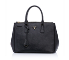 2013 Prada Saffiano Leather Tote Bag 2274 in Black 2274