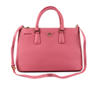 2013 Prada Saffiano Leather Tote Bag 2274 in Cherry pink 2274