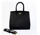 2013 Prada Saffiano Lux Tote Leather Handbag BR2404 in Black BR2404