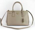 2013 Prada Saffiano Tote Bag 1801 in Grey 1801