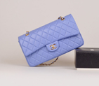 2014 Chanel Classic Flap Bag Lavender Original Leather 1113 Gold 1113