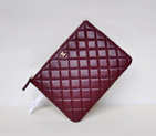 2014 Chanel Clutch Bag Maroon Sheepskin Leather A67781 Gold A67781
