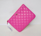2014 Chanel Clutch Bag Rose Sheepskin Leather A67781 Gold A67781