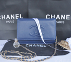2014 Chanel Flap Shoulder Bag Royal Calfskin Leather A33817 Gold A33817