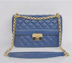 2014 Chanel Flap Shoulder Bag in Sheepskin Leather A67971 Royalblue A67971