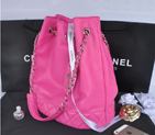 2014 Chanel Hobo Shoulder Bag in Sheepskin Leather A58016 Rose A58016