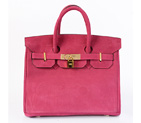 2014 Hermes Birkin 30CM Tote Bag Peach Nubuck Leather H30 Gold hardware H30