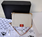2014 Le Boy Chanel Flap Shoulder Bag in Original Calf Leather A5627 Off-white A5627