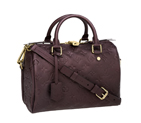 2014 Louis Vuitton Speedy Bandouliere 25 LG MONOGRAM EMPREINTE M41020 M41020