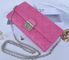 2014 Miss Dior Original leather wallet 3401 in Peach 3401