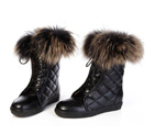 2014 New Arrivals Chanel Winter Fox fur snow boots CHW0520