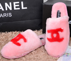2014 New Arrivals Chanel Winter Plush slippers shoes CHW0535