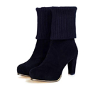 2014 New Arrivals Chanel Winter Short Boots CHW0644