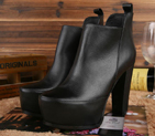 2014 New Arrivals Chanel Winter Short Boots CHW0642