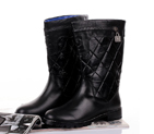 2014 New Arrivals Chanel Winter short Boots CHW0604