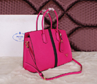 2014 Prada Saffiano Cuir Leather Tote Bag BN2788 Rose BN2788
