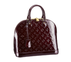 2014 louis vuitton Alma MM LG MONOGRAM VERNIS M90024 M90024