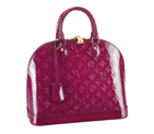2014 louis vuitton Alma MM LG MONOGRAM VERNIS M90098 M90098