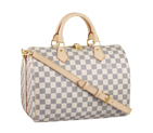 2014 louis vuitton Speedy Bandouliere 30 DAMIER AZUR N41001 N41001