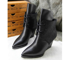 2015 Alexander women Horsehair boots AXD0036