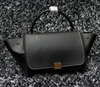 2015 Celine Trapeze Bag Original Leather C3345 Black C3345
