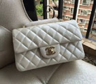 2015 Chanel Classic Flap Bags Original Caviar leather A1116 in Silver with Gold A1116