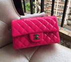 2015 Chanel Classic Flap Bags Original patent leather A1116 in Rose A1116