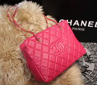 2015 Chanel Shoulder Bag Sheepskin Leather A68028 Rose A68028
