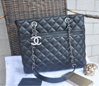 2015 Chanel Shoulder Bag Sheepskin Leather A72300 Black A72300