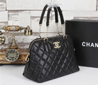 2015 Chanel Shoulder Bag Sheepskin Leather A8019 Black A8019