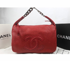 2015 Chanel Top Original Leather Hobo Bag A92170 Red A92170