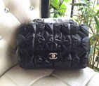 2015 Chanel draped fabric flap bag by lemarie A90969 A90969