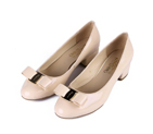 2015 Ferragamo patent leather bow shoes LFWS0024