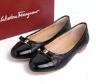 2015 Ferragamo women new arrivals patent leather flats shoes LFWS0074