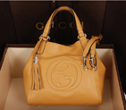 2015 Gucci Soho leather shoulder bag 336751