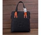 2015 Hermes Briefcase Original Calf Leather H62185 Medium Black H62185